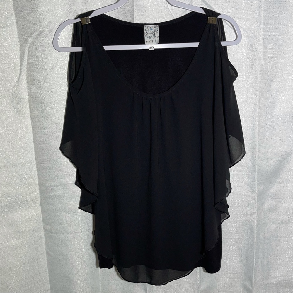 Naïf black blouse